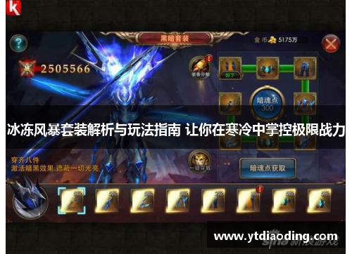 冰冻风暴套装解析与玩法指南 让你在寒冷中掌控极限战力 冰冻风暴套装解析与玩法指南 让你在寒冷中掌控极限战力